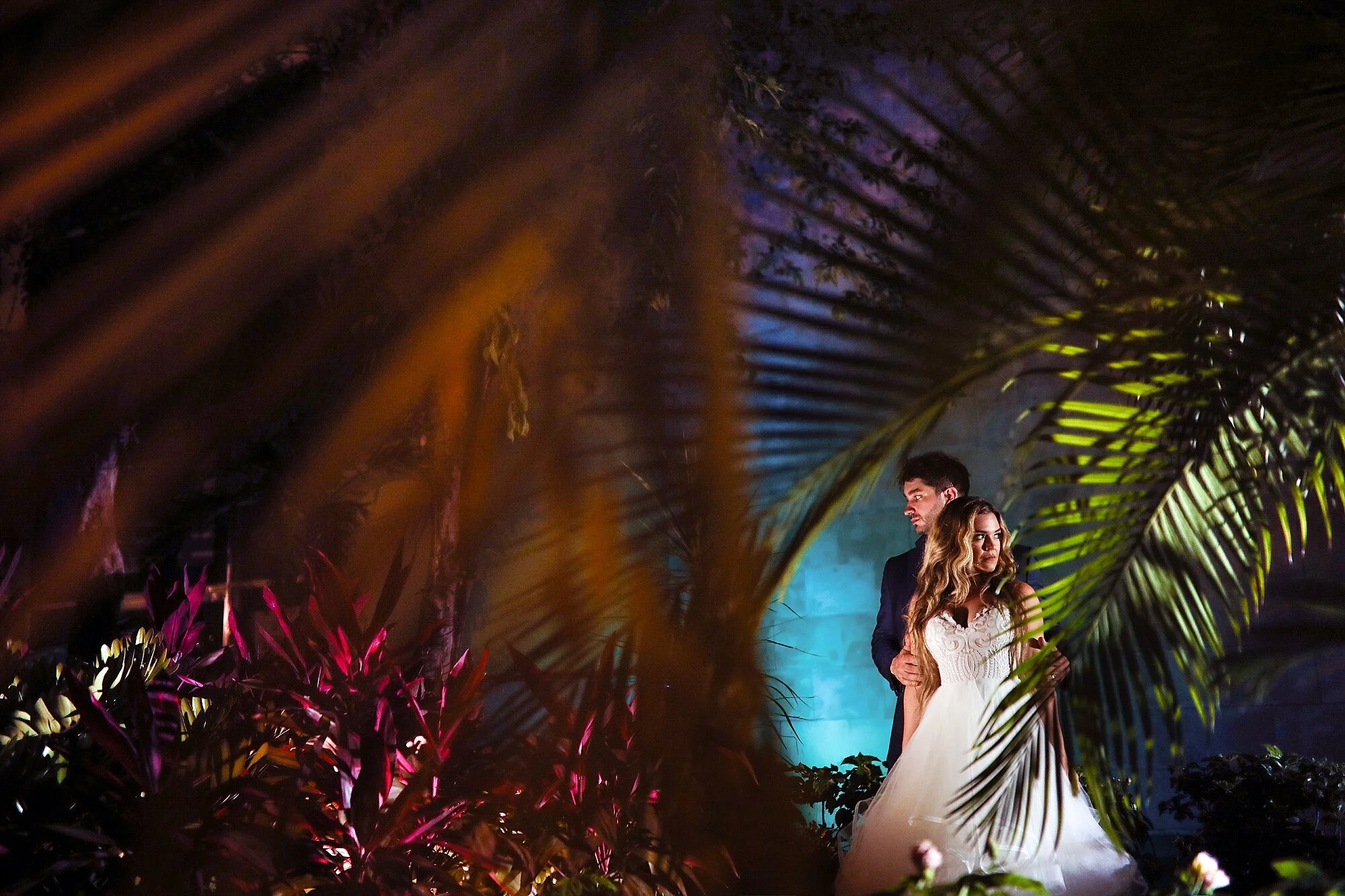 Sasha &amp; Tyler's The Fives Azul Beach Resort Destination Wedding