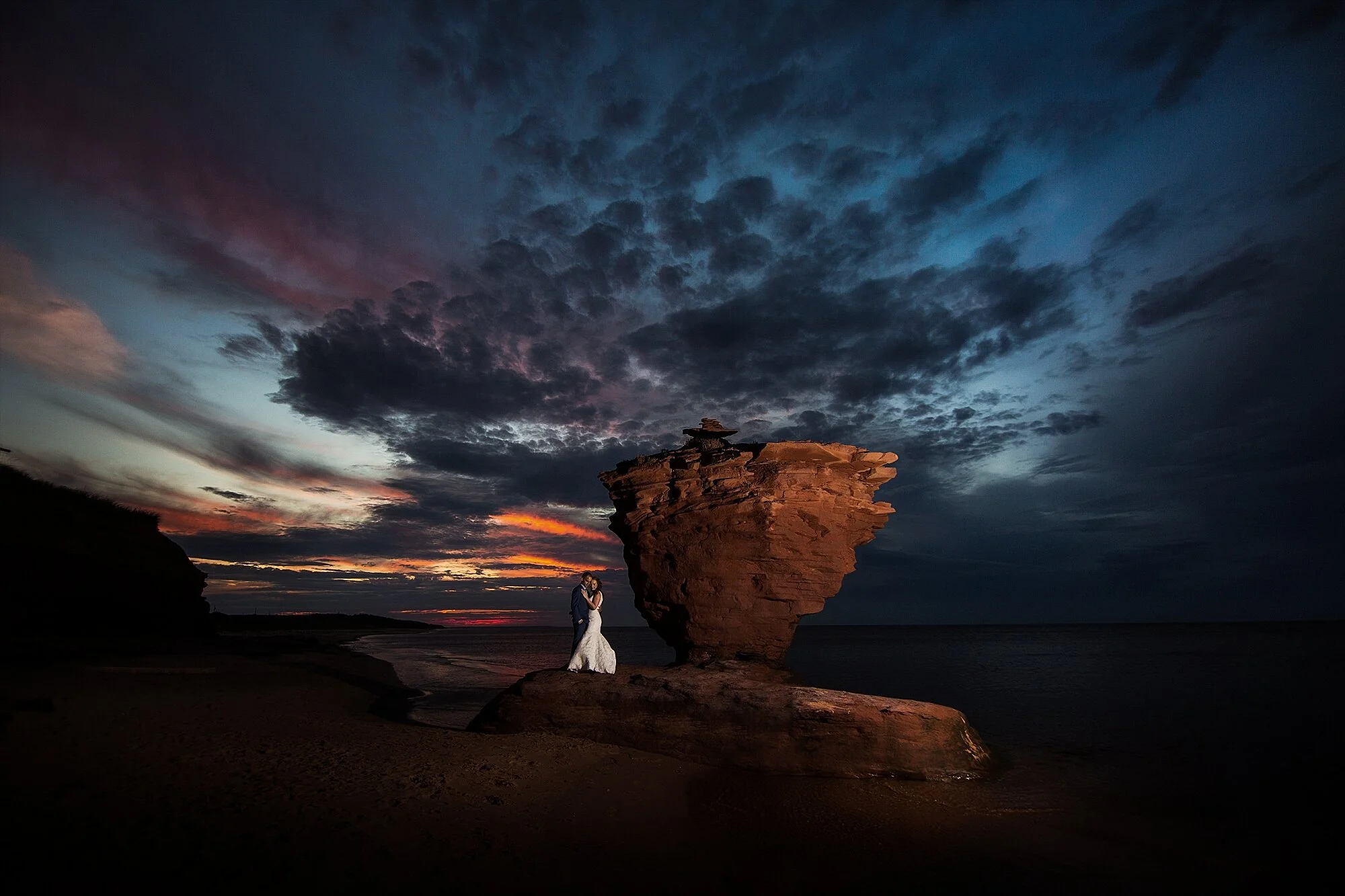 Julie &amp; Sean's Thunder Cove Beach &amp; Clinton Hills PEI Wedding 