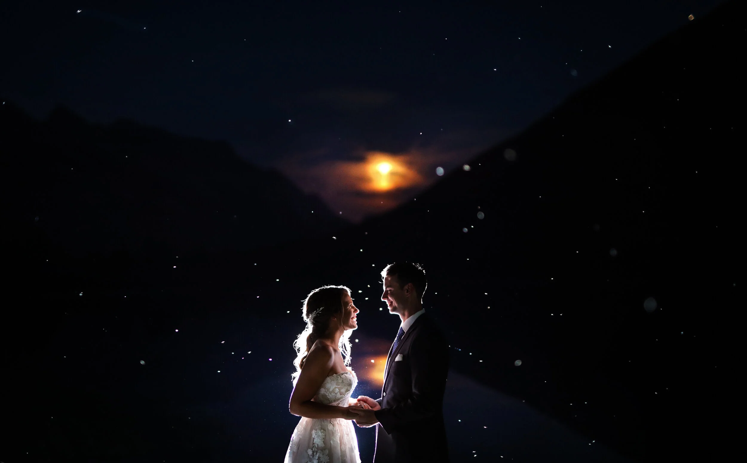 Yvette &amp; Parker's Full Moon Banff Springs Elopement