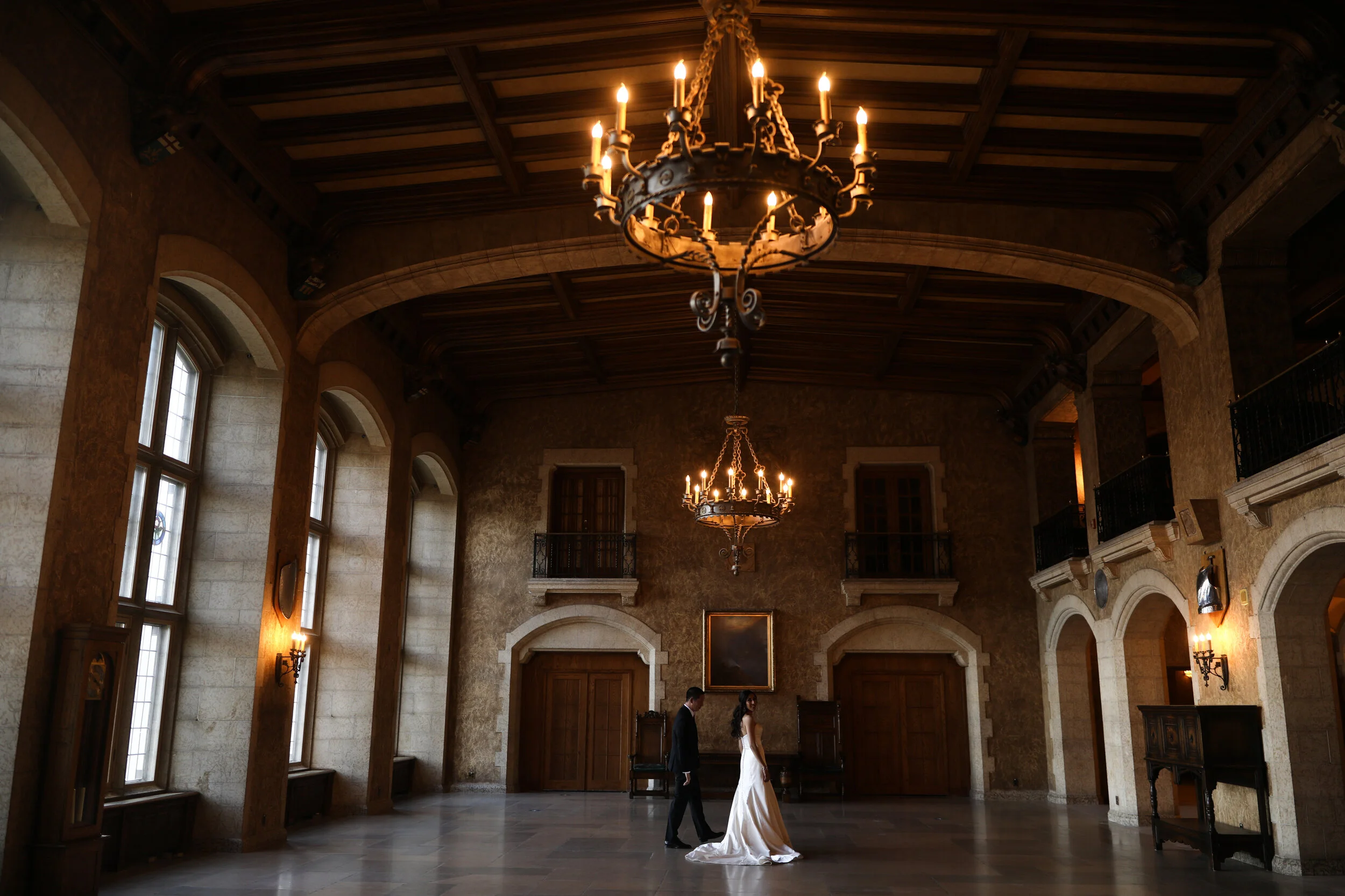 Mike &amp; Karimah's July Banff Springs Cascade Ballroom Wedding