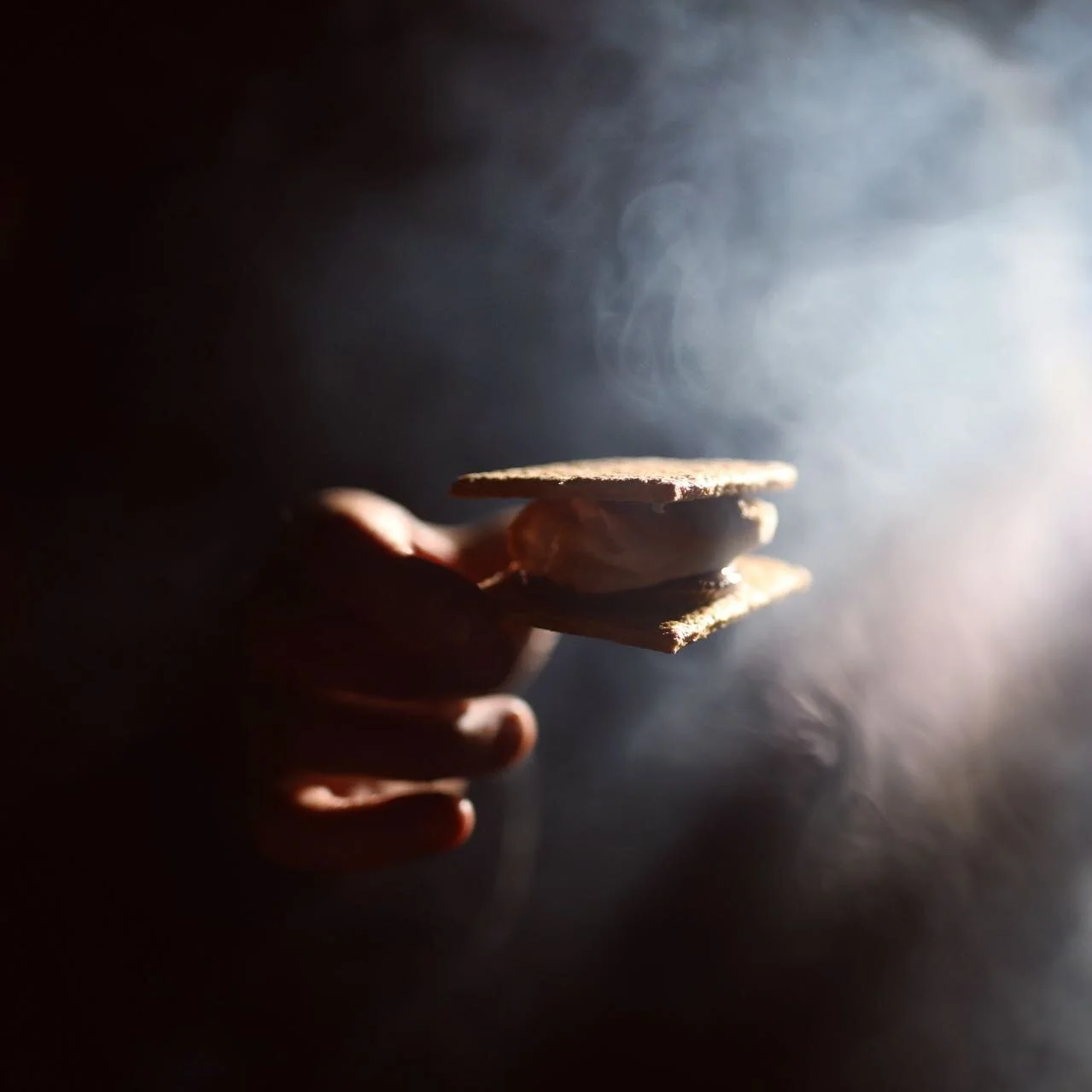 The winner is. 🍫
.
.
We did a lil s&rsquo;mores taste test last night between three different Choclate bars. 
.
1. Aero
2. Reese&rsquo;s Peanut Butter Cup
3. Caramilk
.
.
Steve figures out the &ldquo;perfect&rdquo; way to melt the chocolate and we b