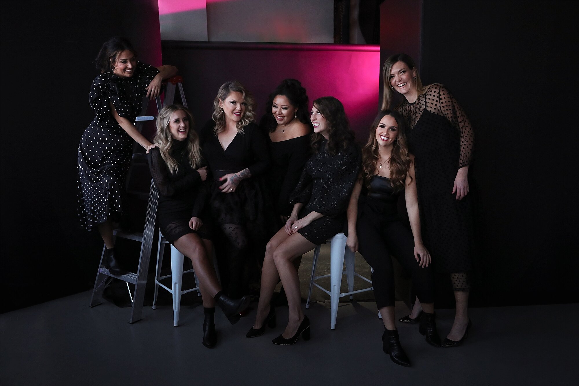 Mountain Beauties Team Photoshoot | Calgary Commercial Studio Photography