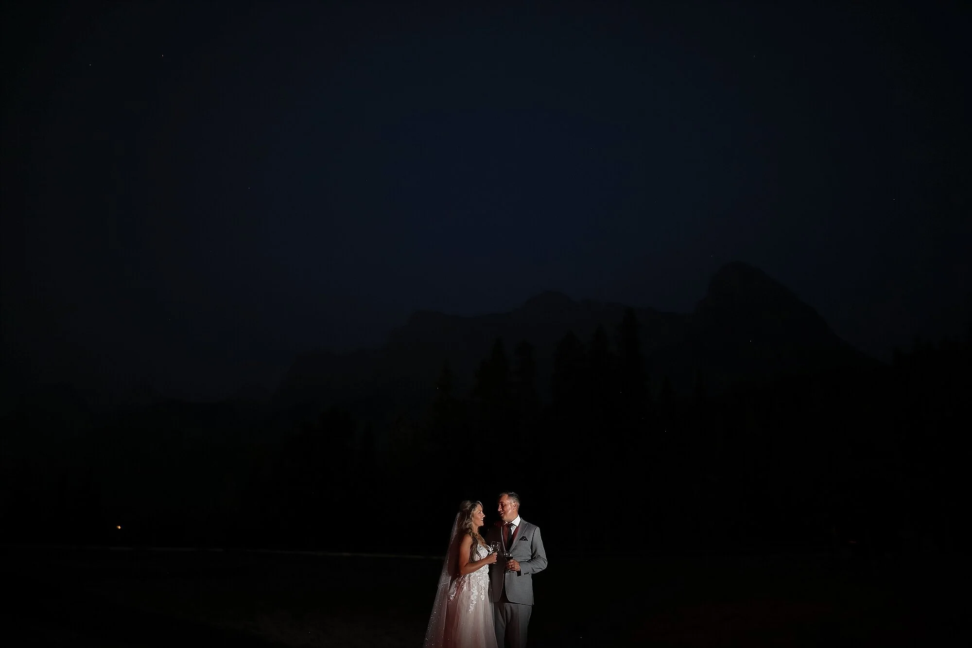 Christine + Chris | Canmore Nordic Center Summer Wedding