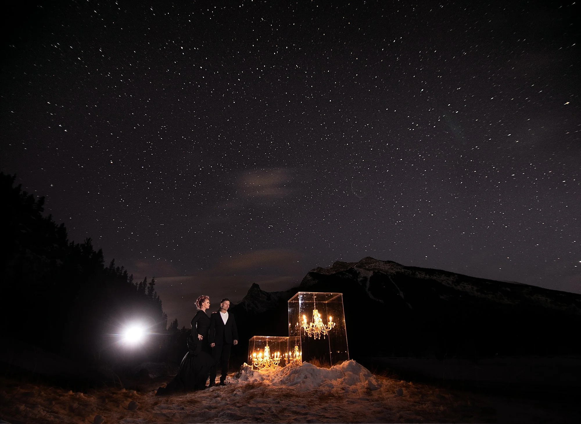 Winter Solstice 2021 Gill &amp; Bobby | 10 Year Anniversary Night Photoshoot