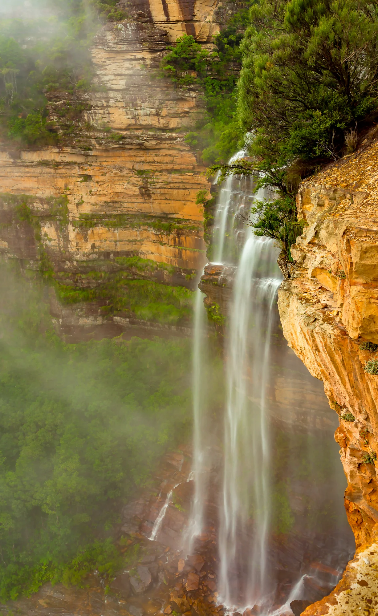 Wentwort Falls Main Face