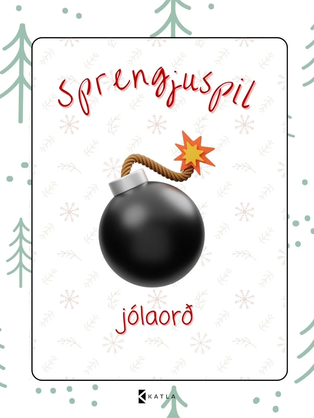 Sprengjuspil - jólaorð