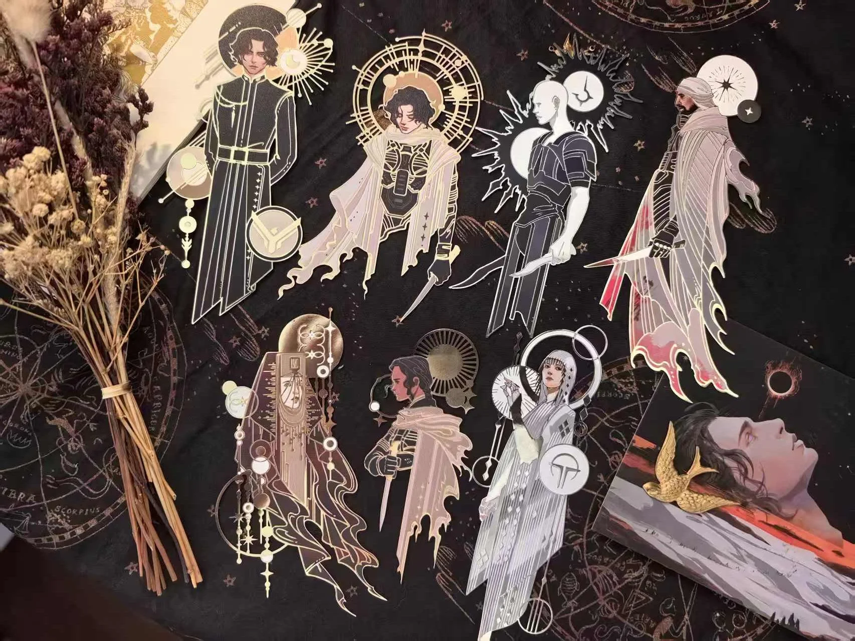 Dune Characters Metal Bookmarks