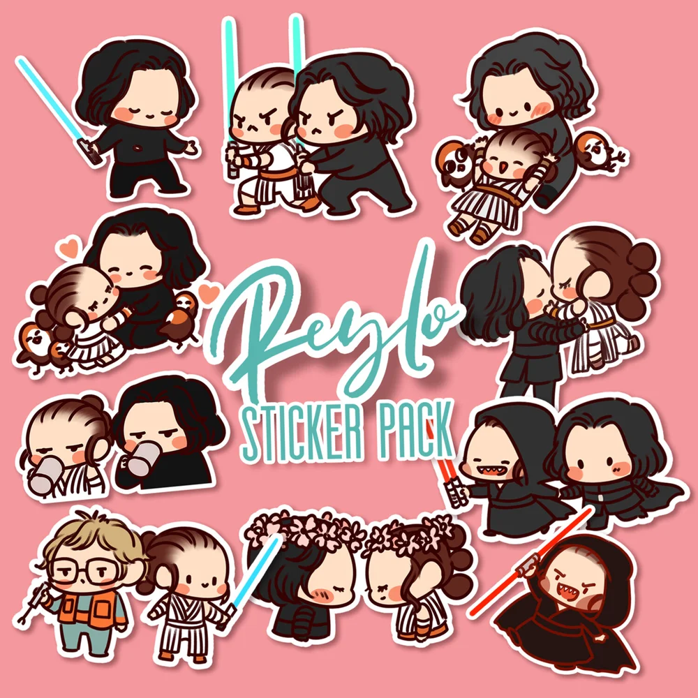 Reylo Sticker Pack — Afterblossom