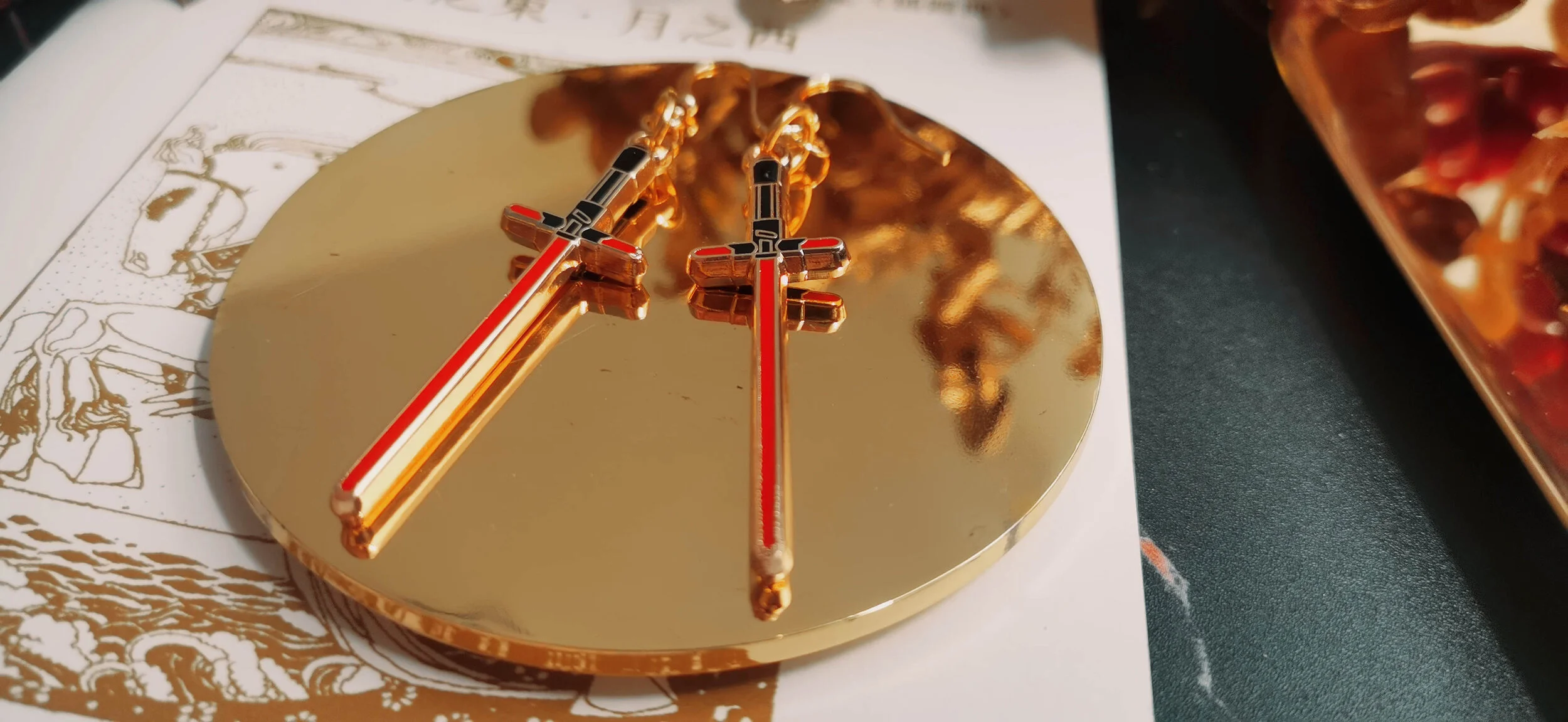 Lightsaber Earring/Ear Clips — Afterblossom