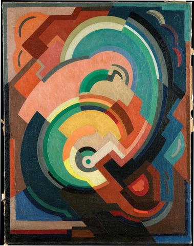 ‘Abstract Composition’, Mainie Jellett, c.1929