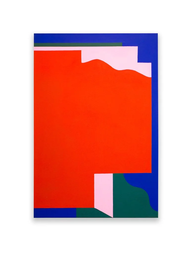 ‘Abajo’, Gráinne Nagle, Acrylic on canvas.