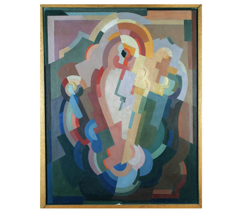 'Abstract Composition', Oil On Canvas, 104 x 82 cm, 1935, Crawford Art Gallery Cork · Image credit: Artsy
