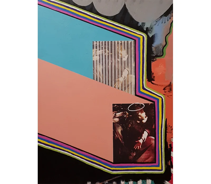 'Ingemino', Silkscreen and acrylic polymer on canvas, 100 x 140 cm. Photo credit: SO Fine Art Editions