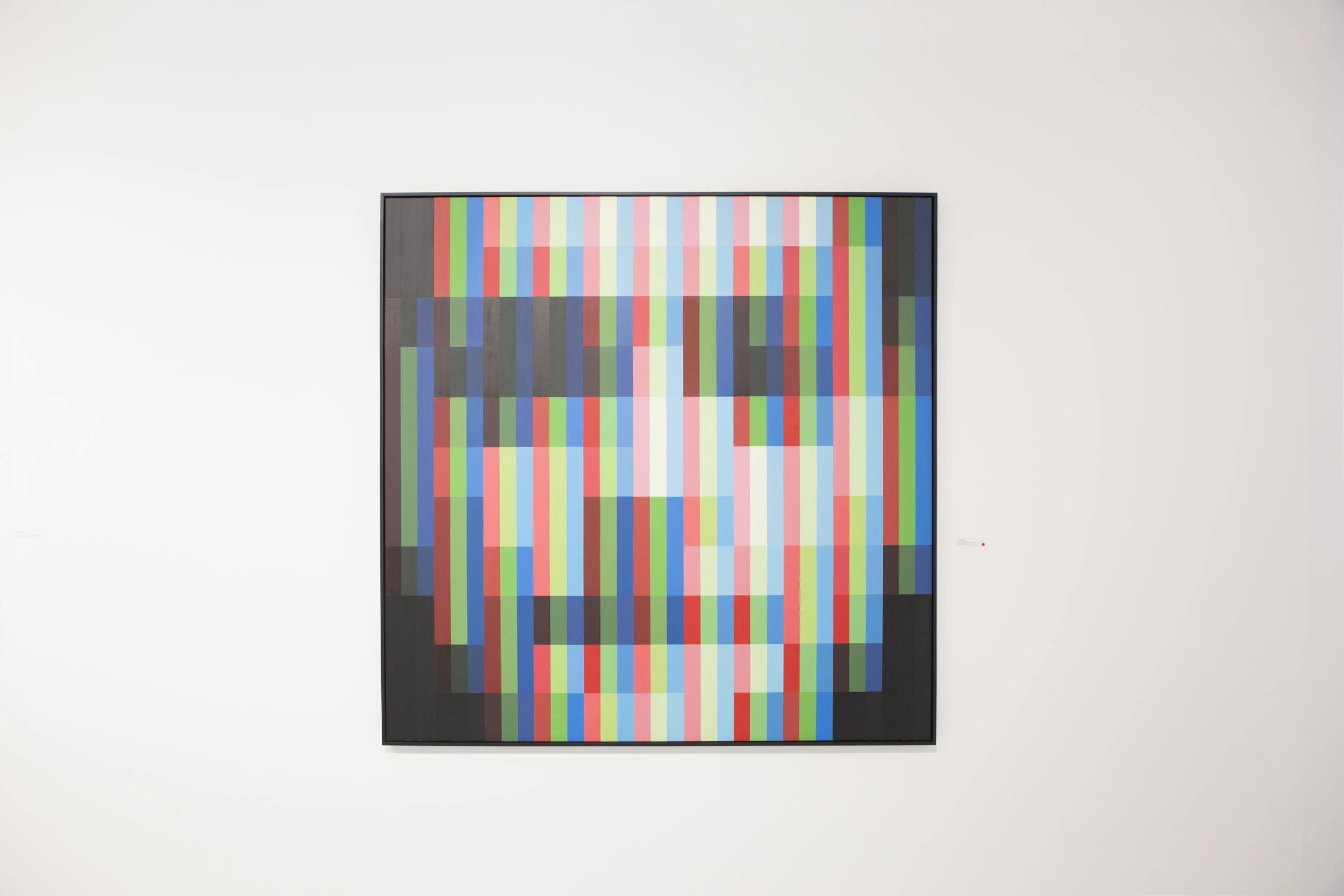 ‘DI_02’, 2019, Spray Paint on Canvas, 160 x 160 cm, Atelier Maser.