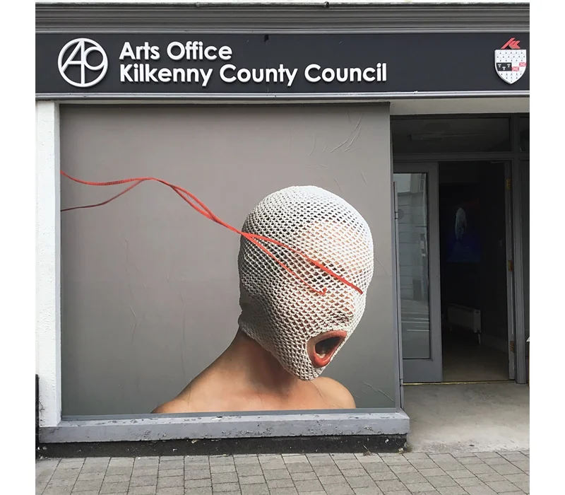 ‘False Hoods’, 2018, Arts Office Kilkenny County Council. Photo credit: Threadstories
