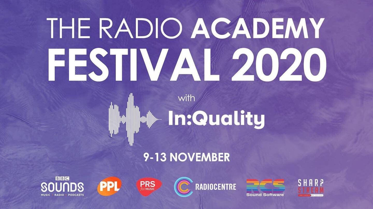 We are super proud to have produced a part of this year's @radioacademy Festival, in the form of a panel titled 'Grassroots Music Venues - What Can Local Radio Do?' with the brilliant @abbieabbiemac @dawkinscov1980 and @musicvenuetrust - Join us at 4