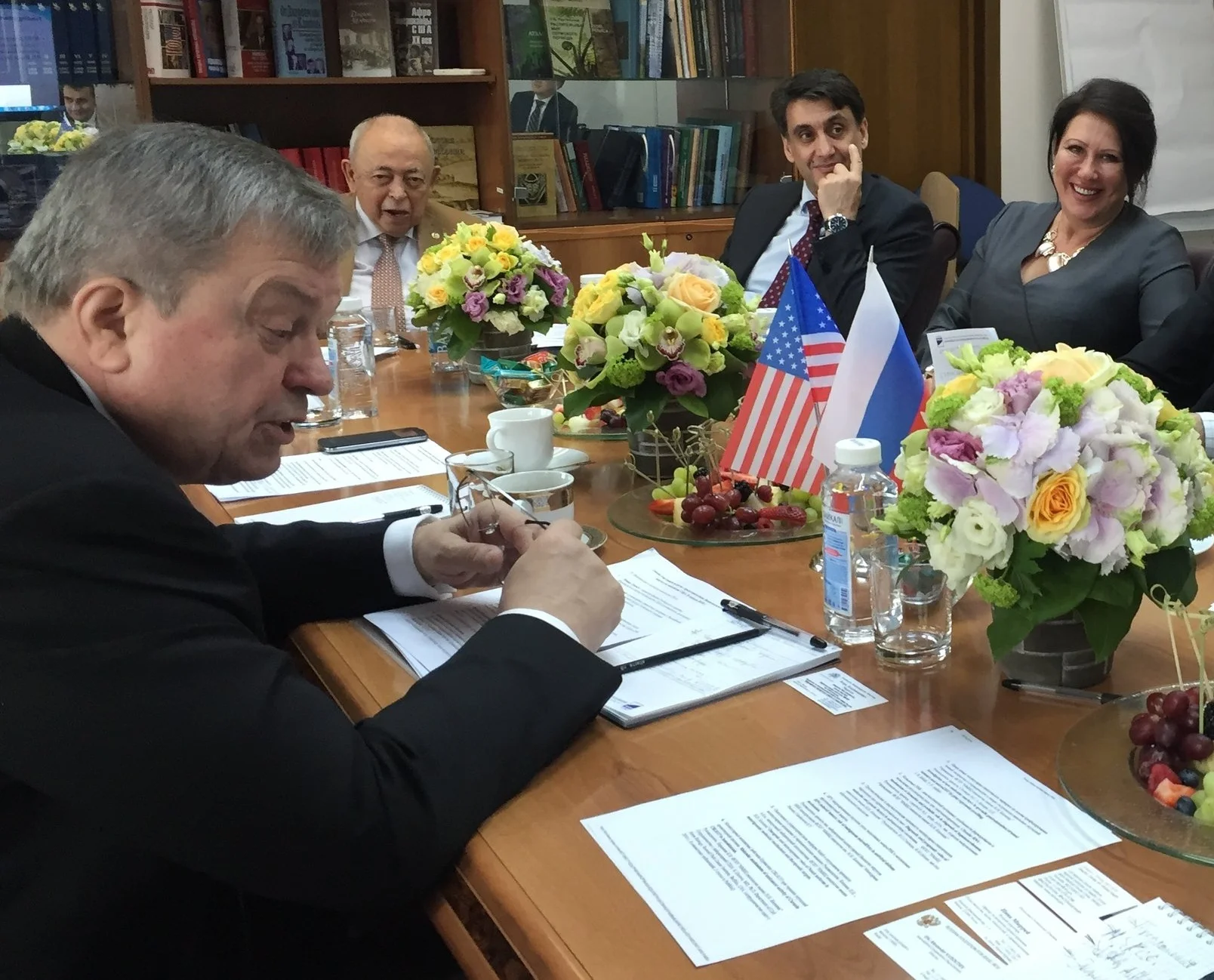 Joint Working Group Meeting to discuss U.S.-Russian scientific collaborations