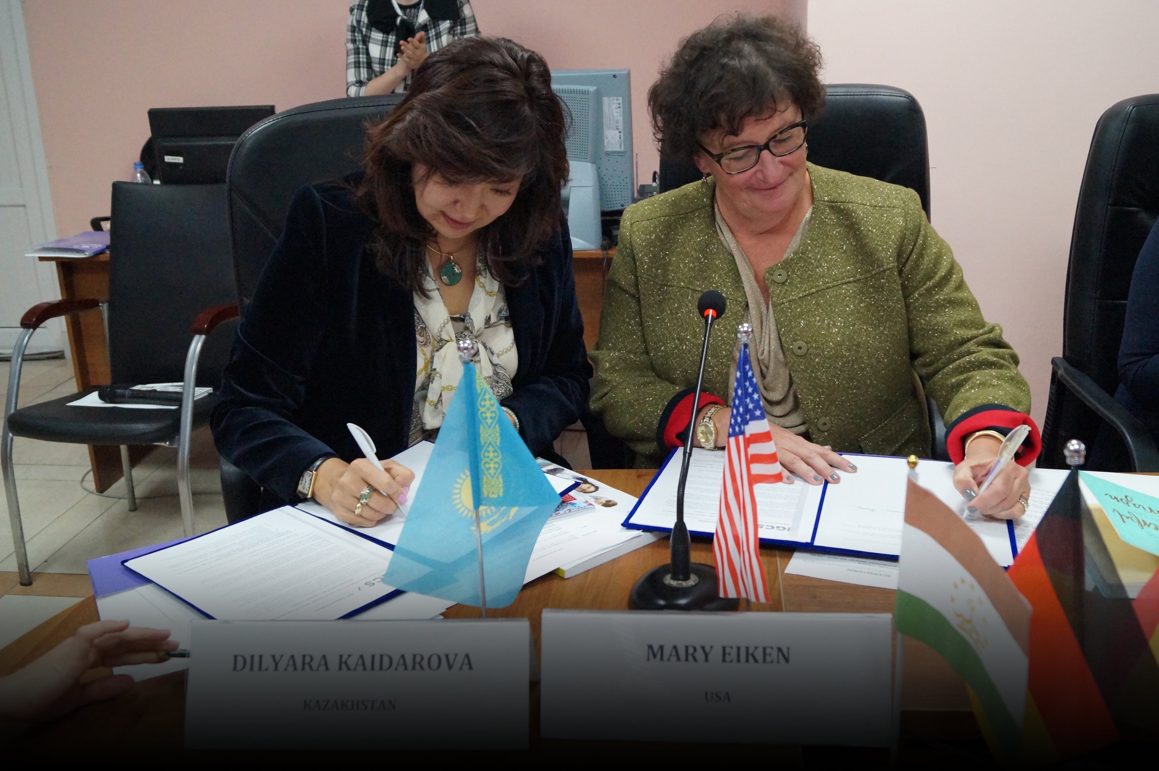  Kazakhstan and Uzbekistan join the IGCS Strategic Alliance Partnership in Almaty, Kazakhstan, 2017 