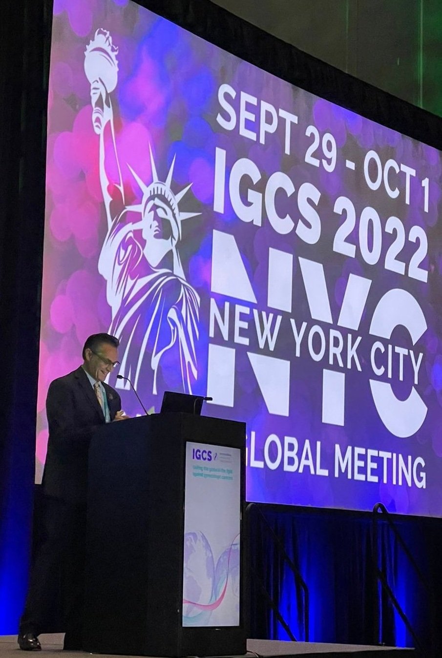 Opening remarks by Robert Colman, IGCS President