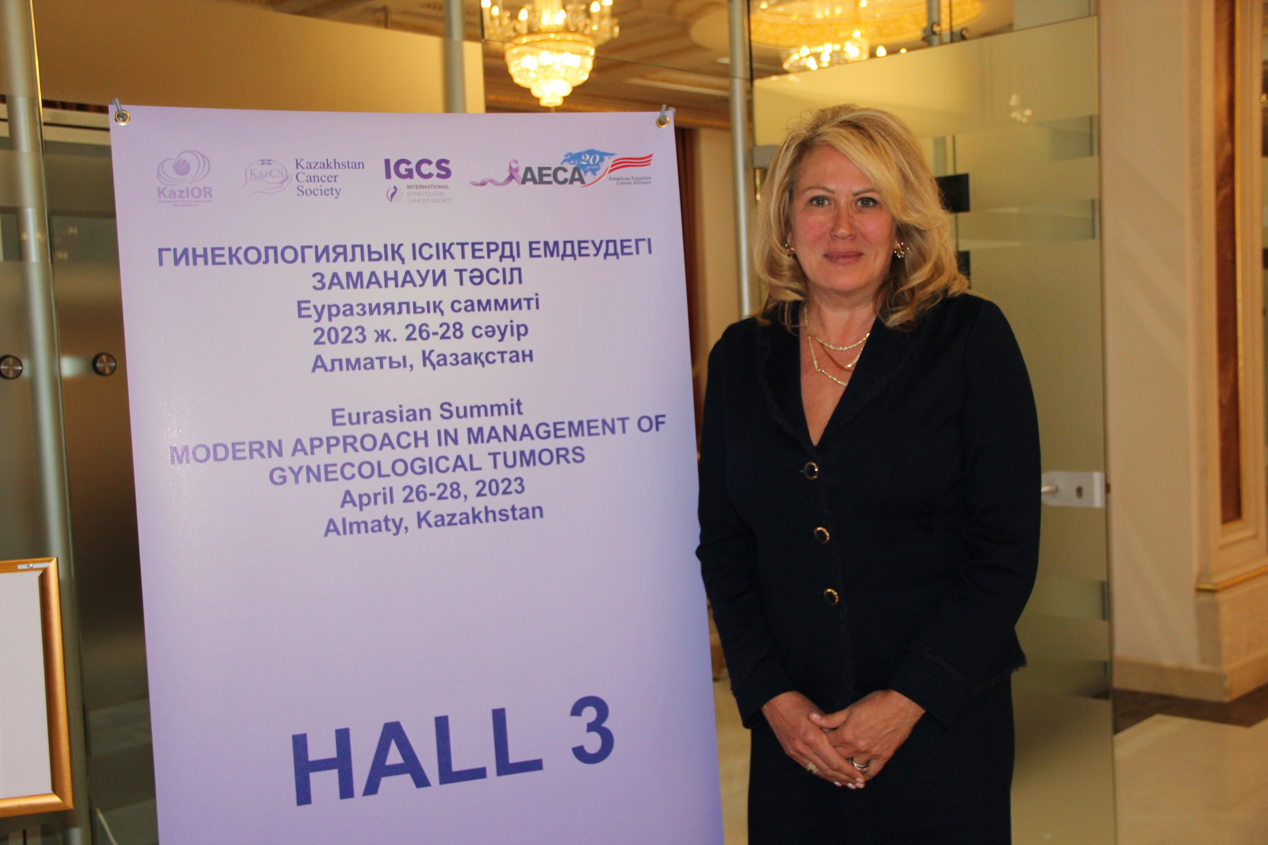 Dr. Sophia Michaelson at the 2023 Eurasian Summit