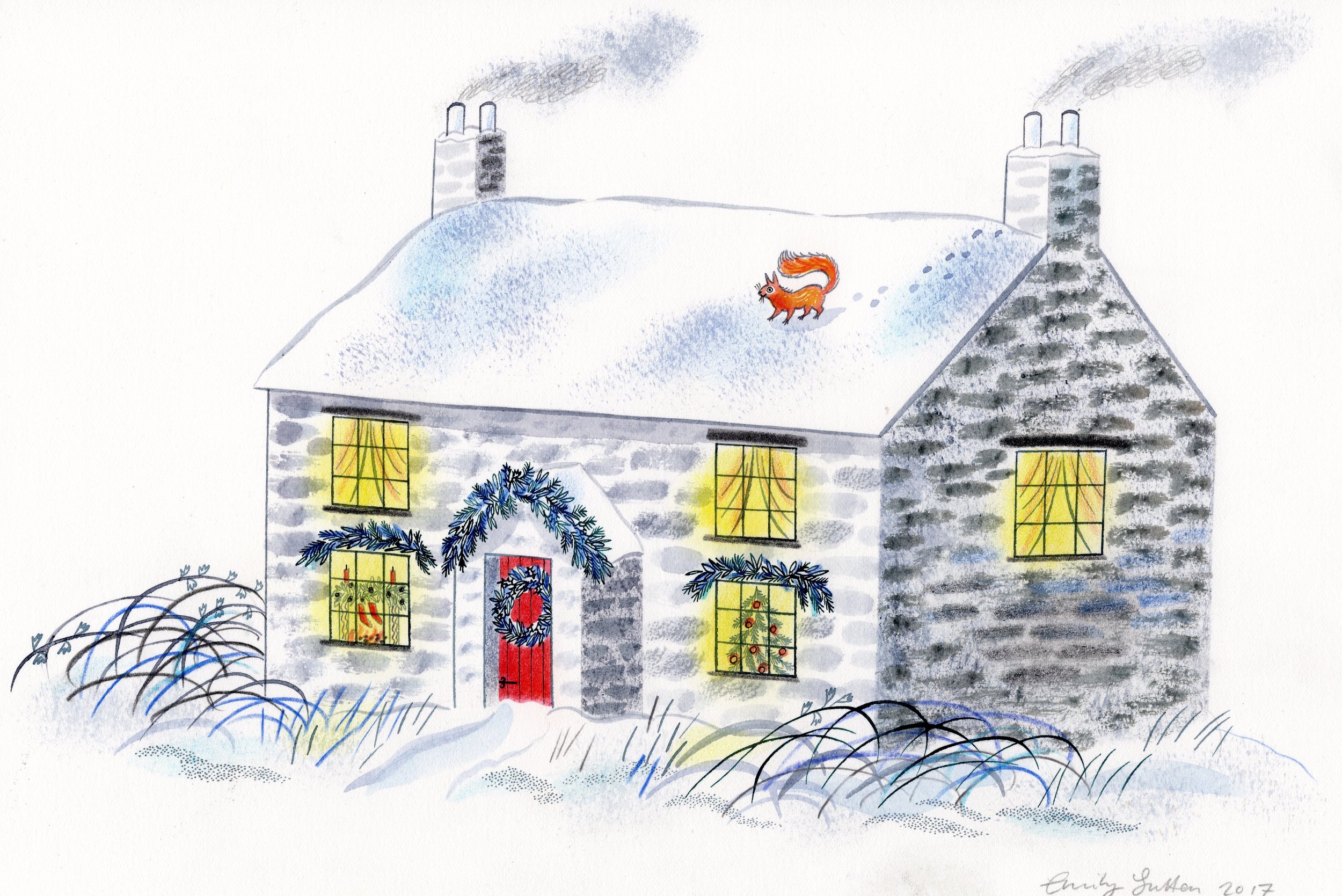 Christmas cottage