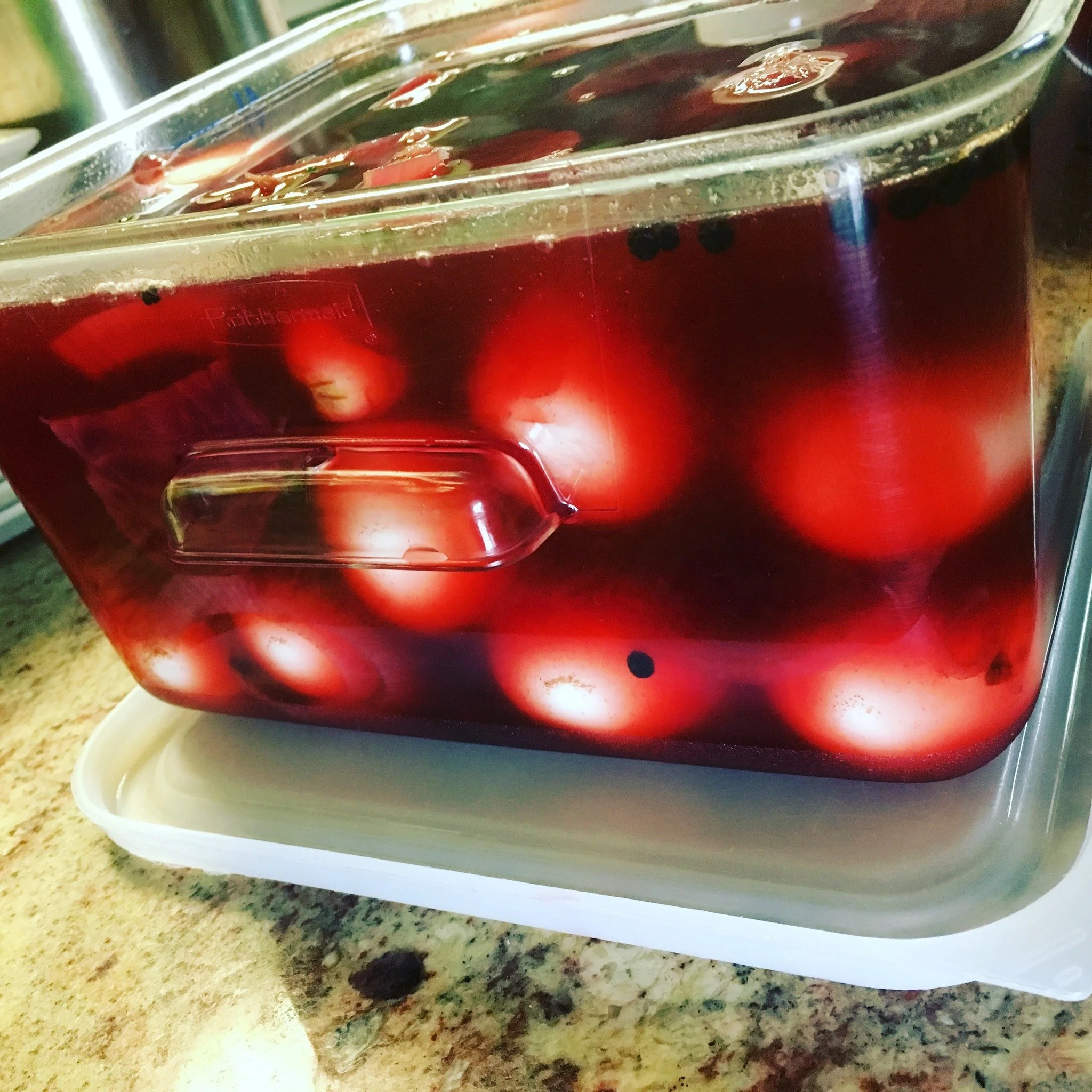 I have been making these on repeat! ππ₯ Beet-Pickled Eggs = Nutritious + Gorgeous! π₯π Talk about food that works double duty—these eggs aren’t just tasty, they’re stunning too! Beets naturally tint the eggs a vibrant pink while a