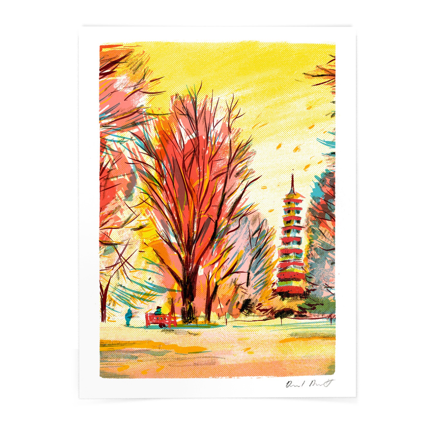 30-x-40_Kew-Autumn-Pagoda_Unframed.jpg