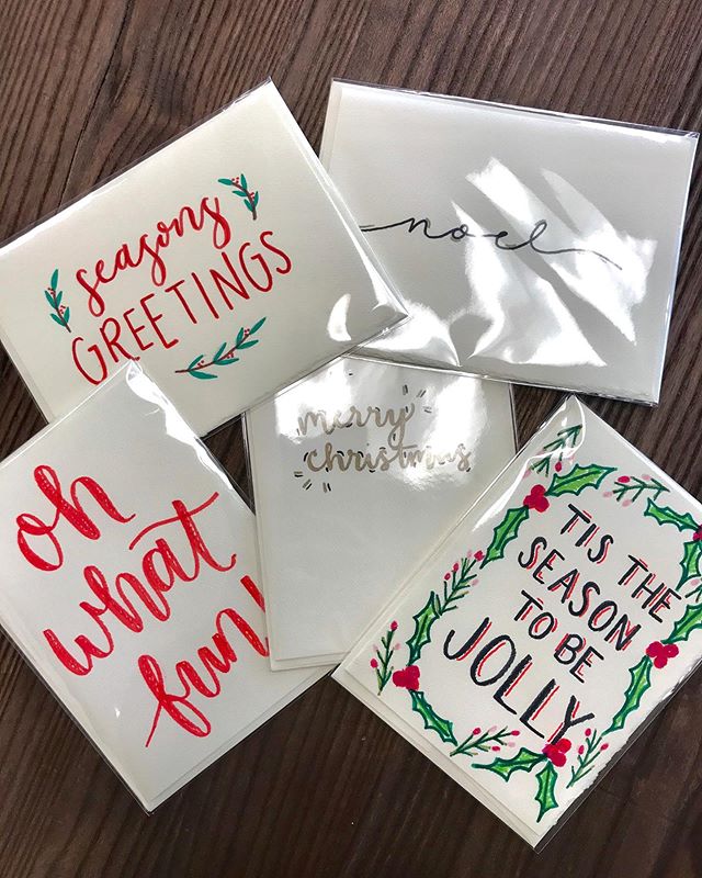 We have new holiday greeting cards in stock! And our barista Molly is taking orders for custom cards up until December 15th. Stop by to check out what we have and grab a latte on this chilly November day. .
.
.

#northmaincafe #15northmainstreet #wol