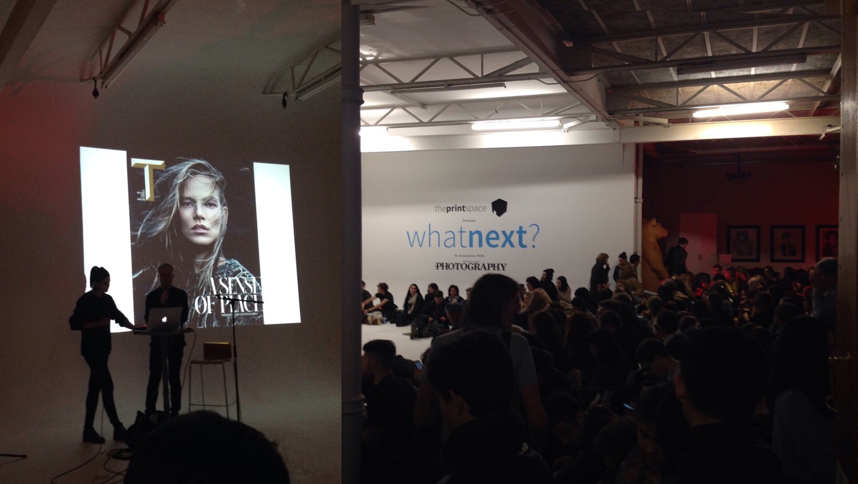 Talking at What Next? in association with The Print Space and The British Journal of Photography