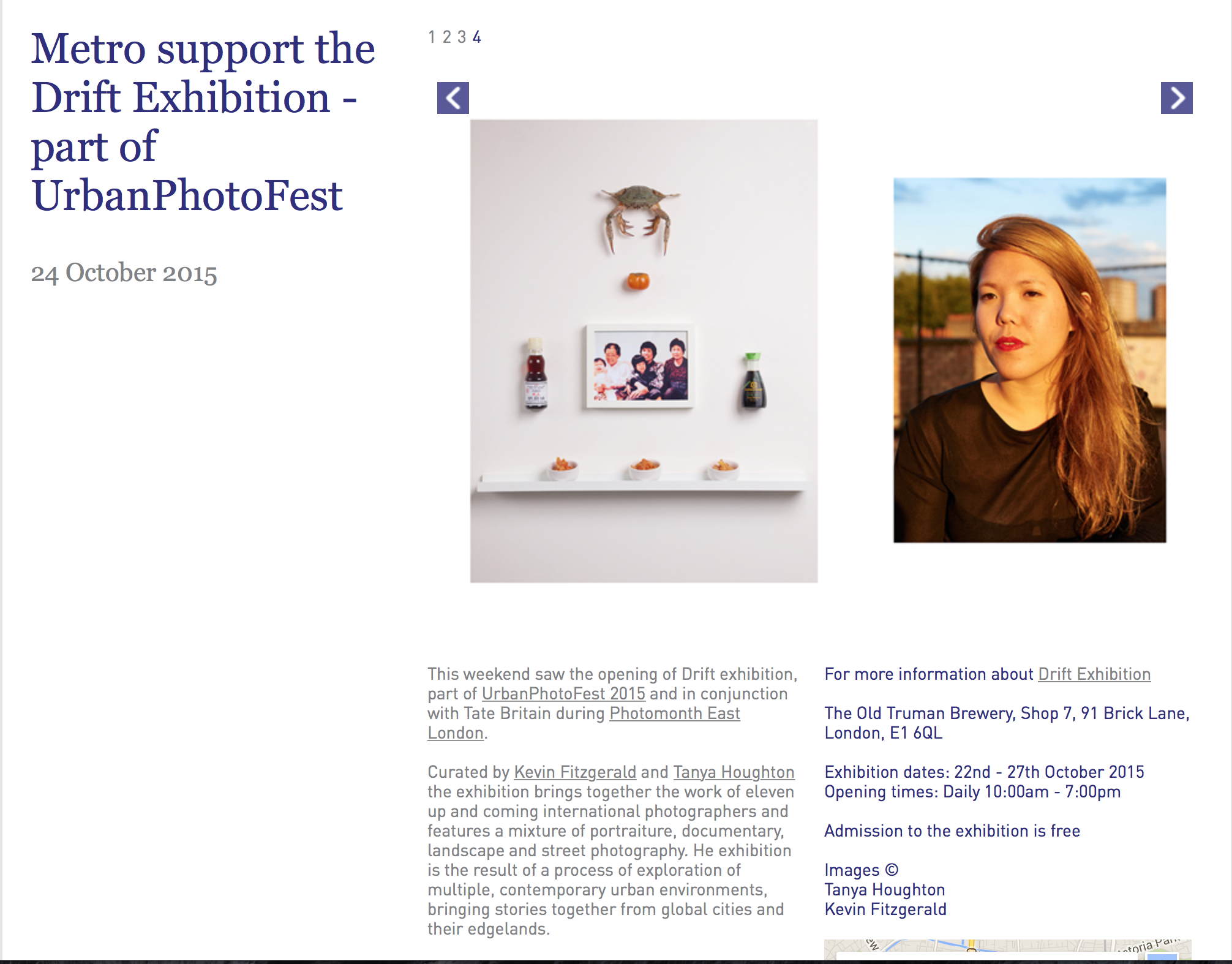 METRO SUPPORT DRIFT EXHIBITION