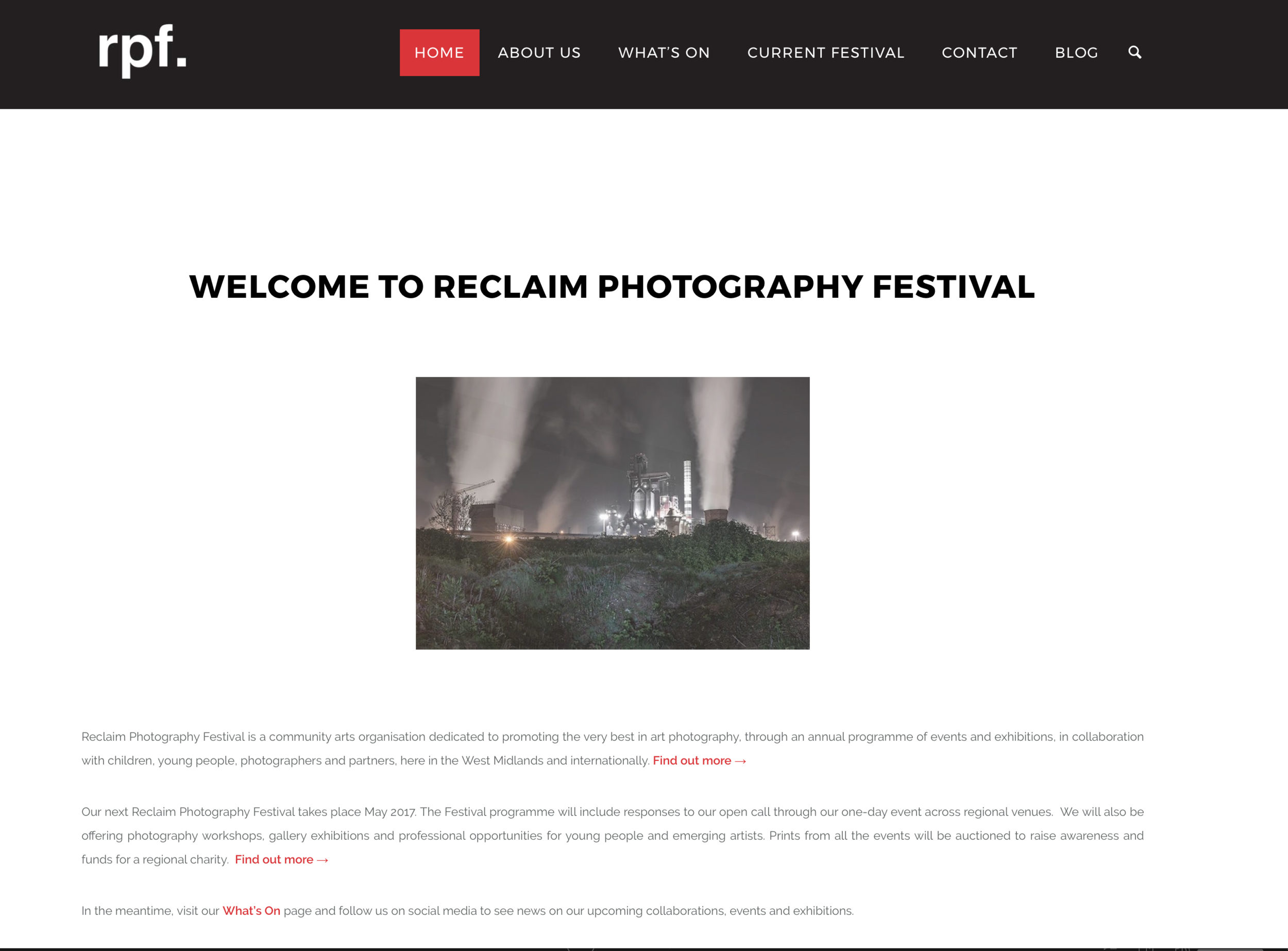 Reclaim Photography Festival 2017