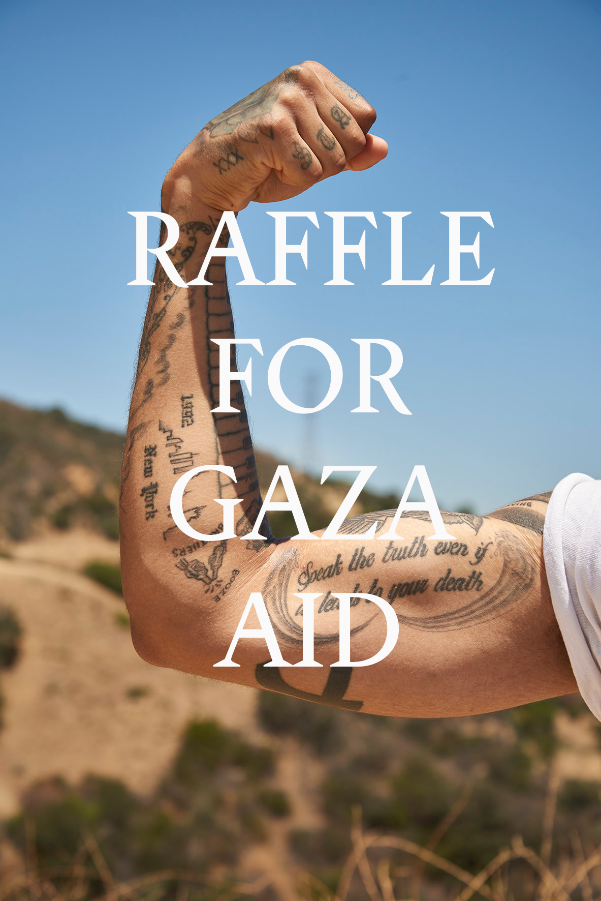 Raffle for Gaza X Karina Banks Store