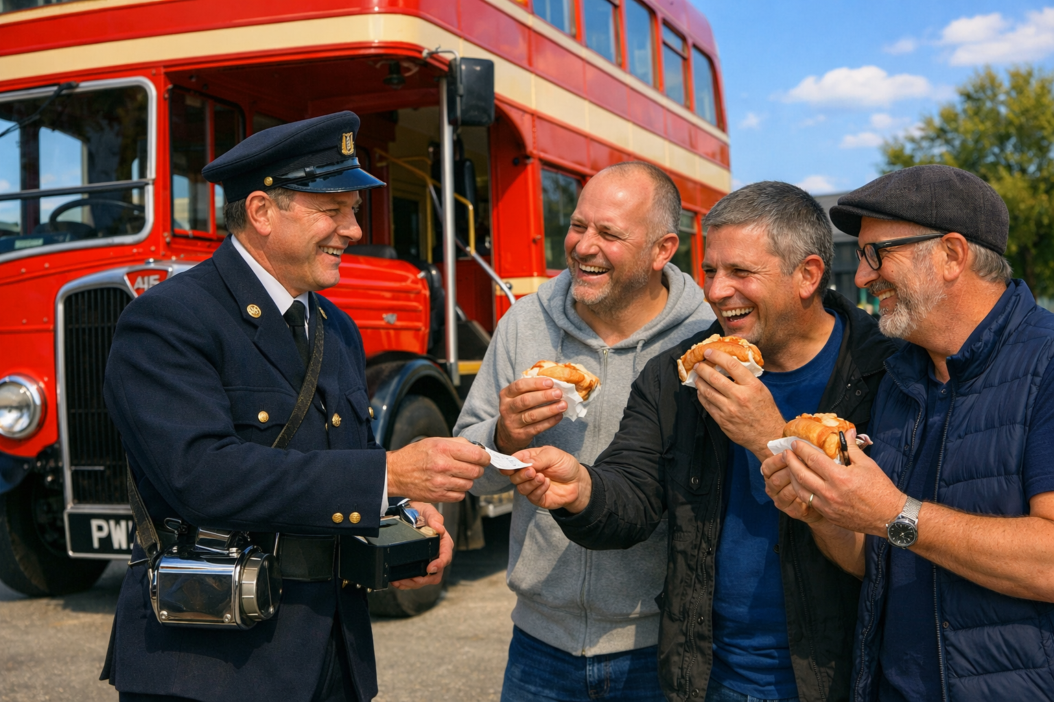Father's Day at Oxford Bus Museum