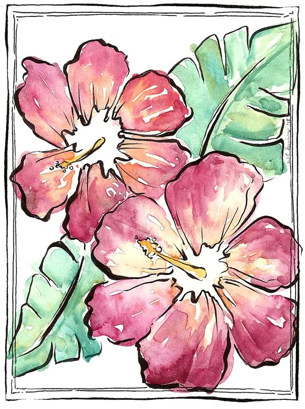 day 29 Hawaiin flower single website.jpg