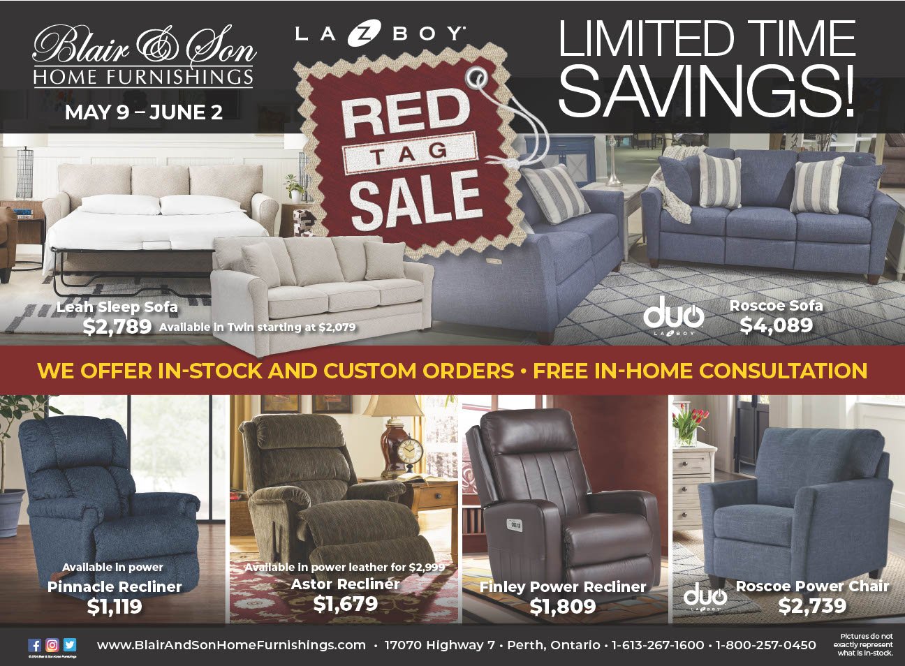 Our Impact — Blair & Son Home Furnishings