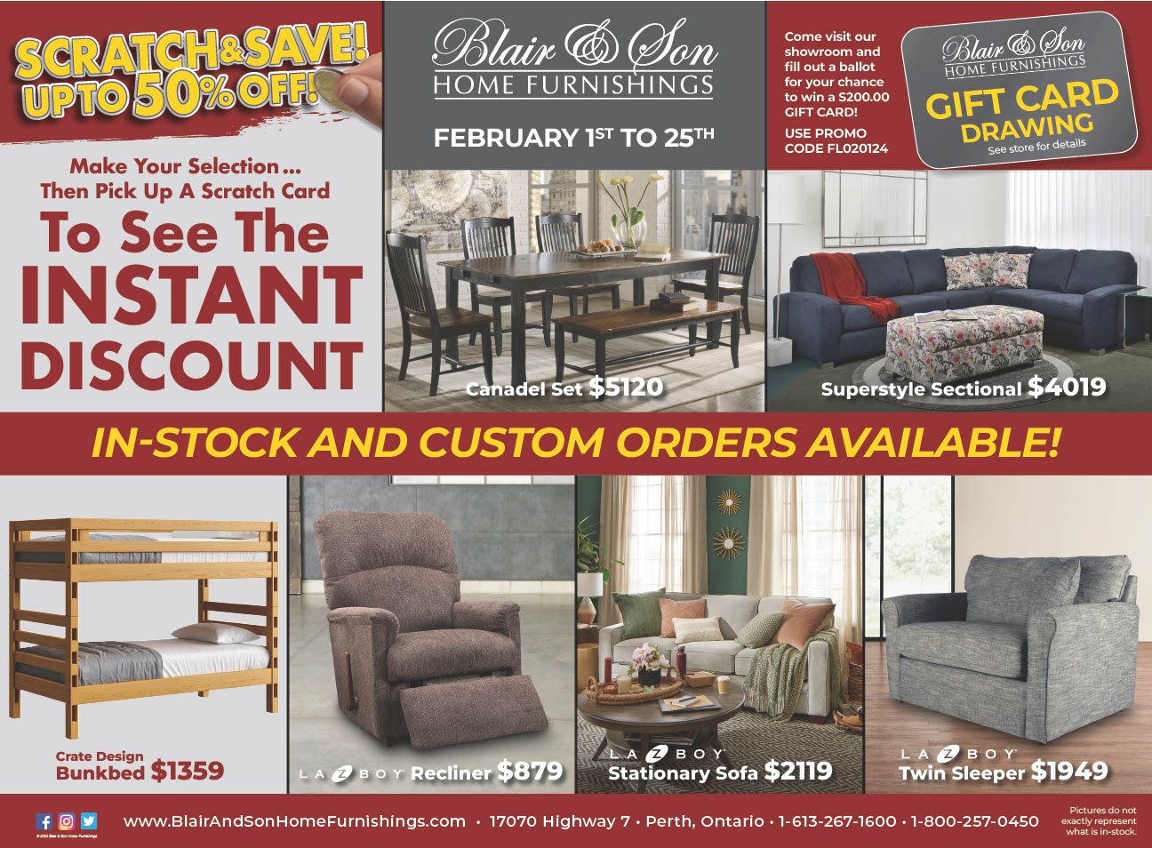 Our Impact — Blair & Son Home Furnishings