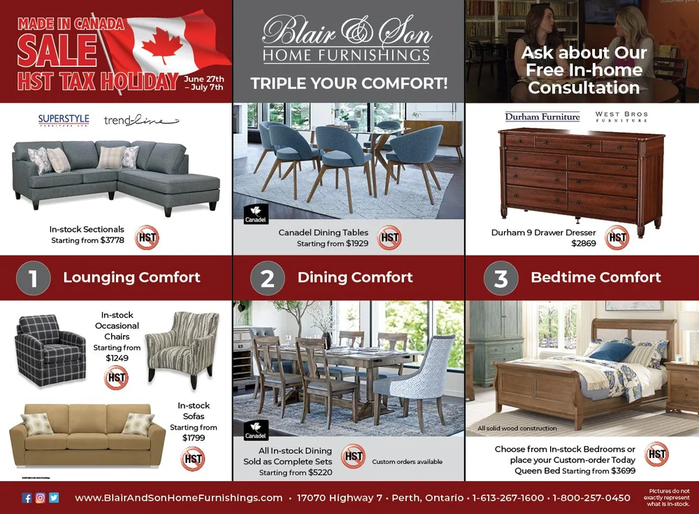 Our Impact — Blair & Son Home Furnishings