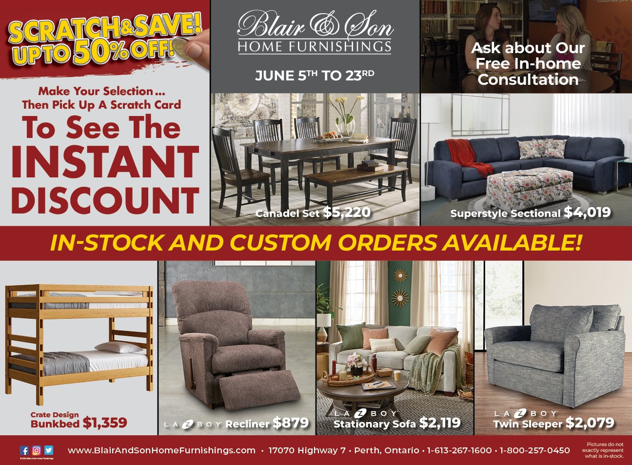 Our Impact — Blair & Son Home Furnishings