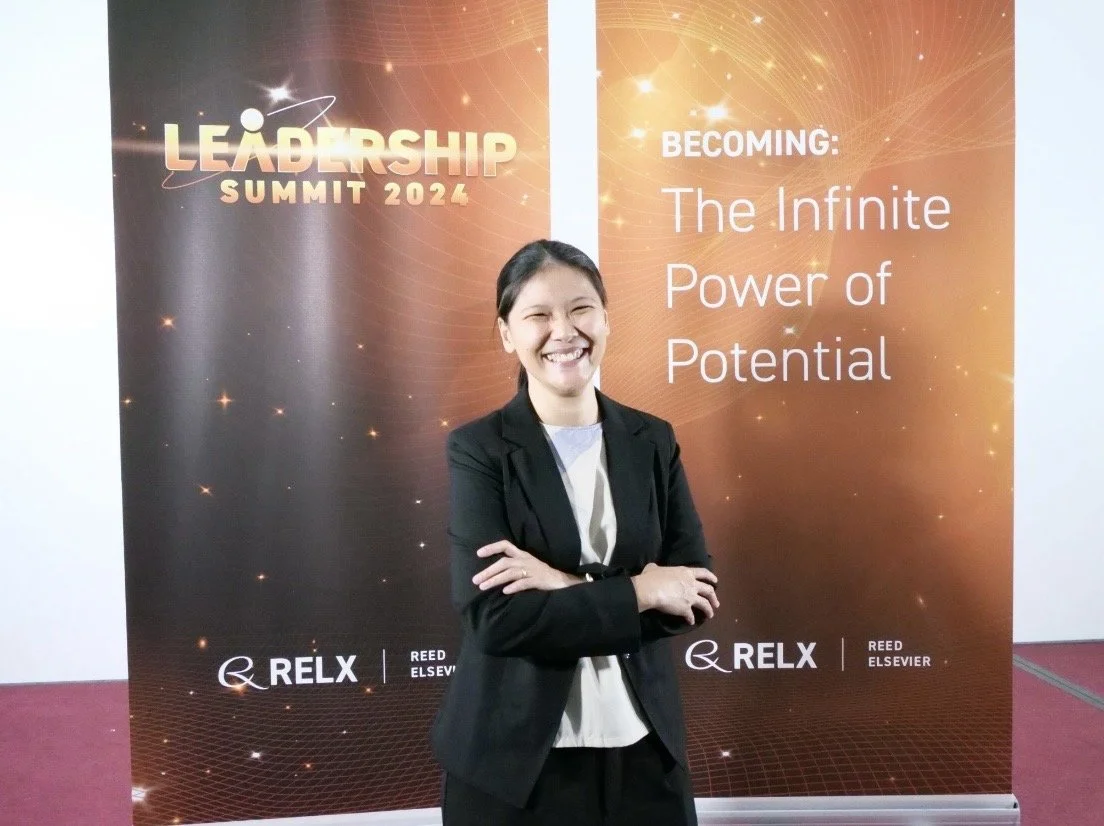 Doc Reina Reyes at Reed Elsevier Philippines Leadership Summit 2024