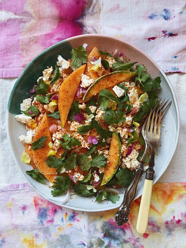 cantaloupe salad 