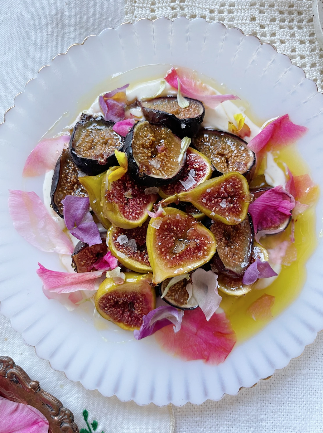 honey roasted figs