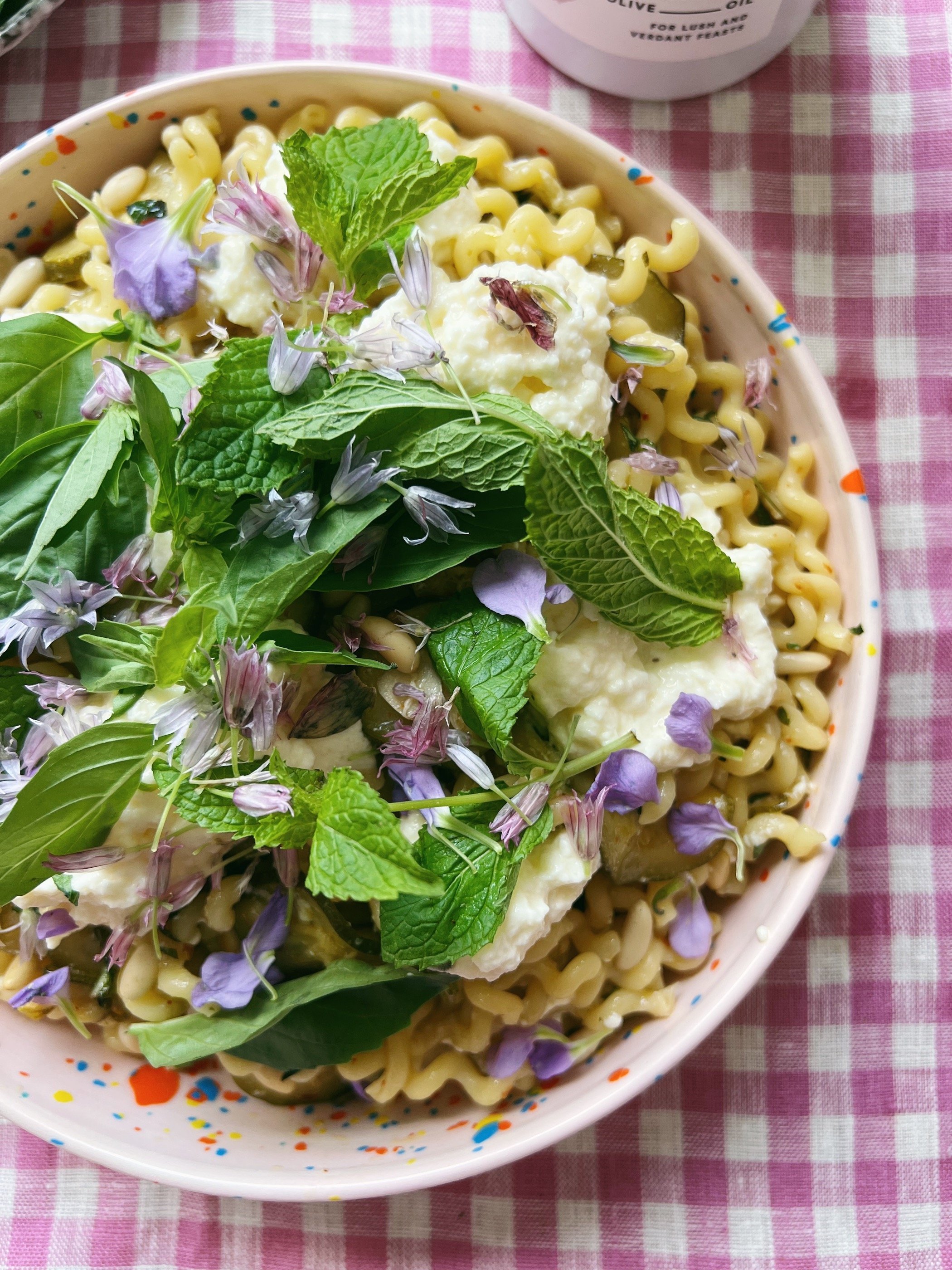 summer zucchini pasta