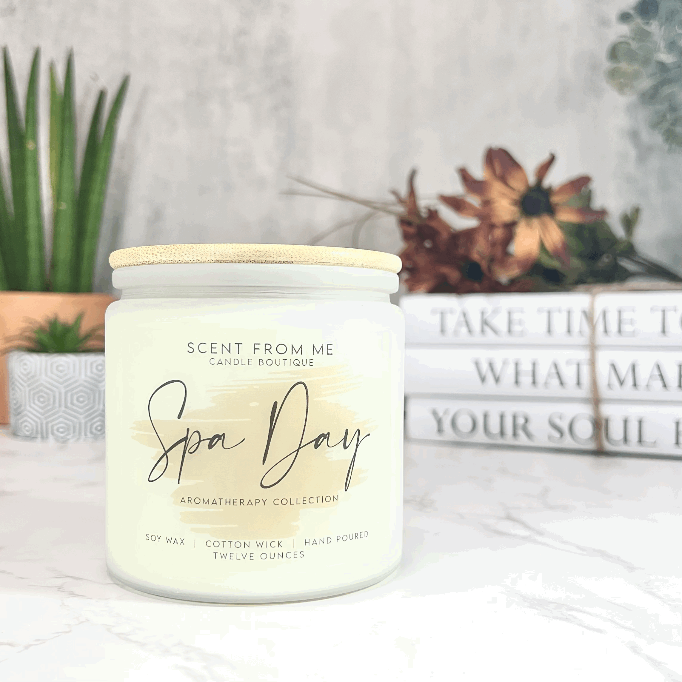 Spa Day 12oz Soy Candle
