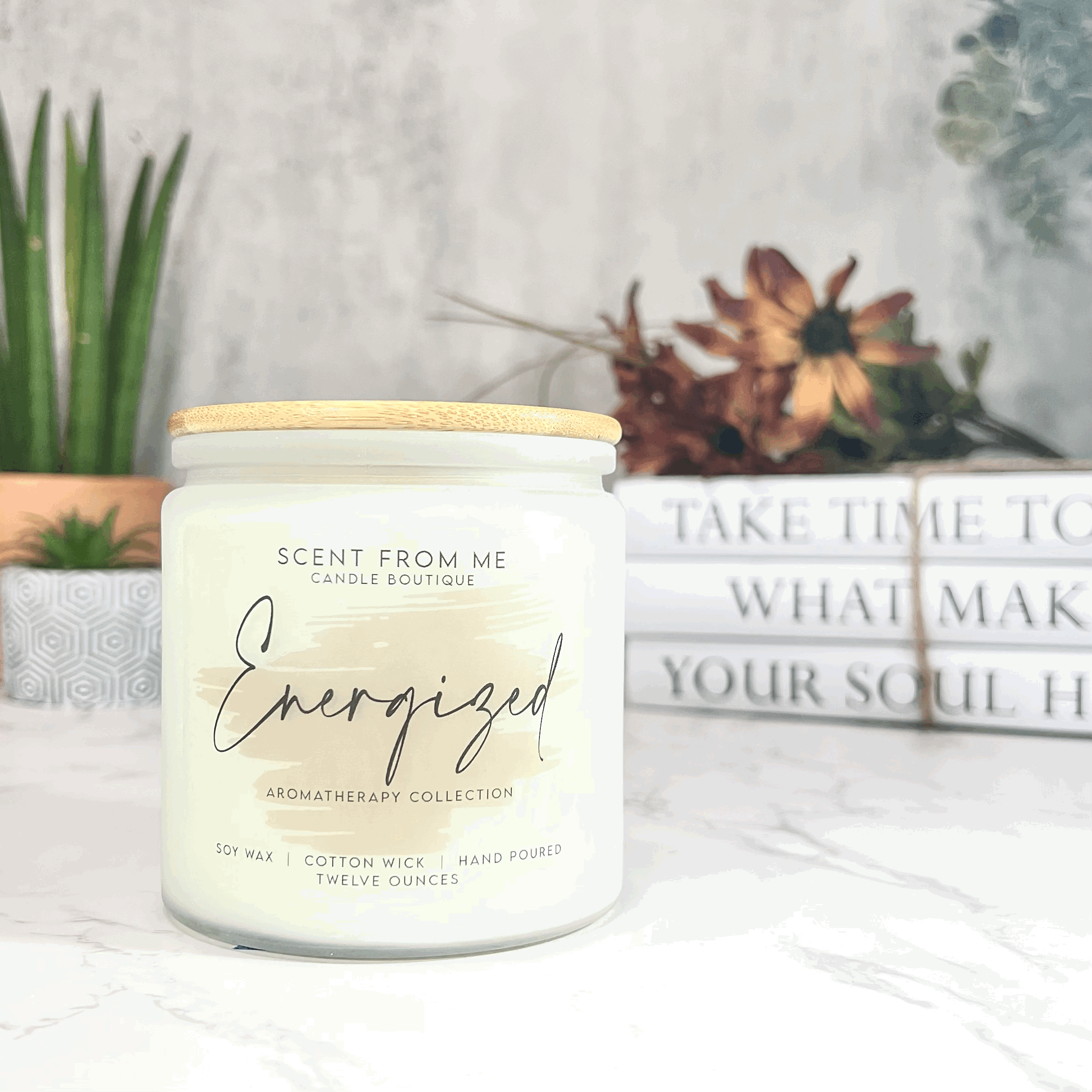 Energize 12 oz Soy Candle