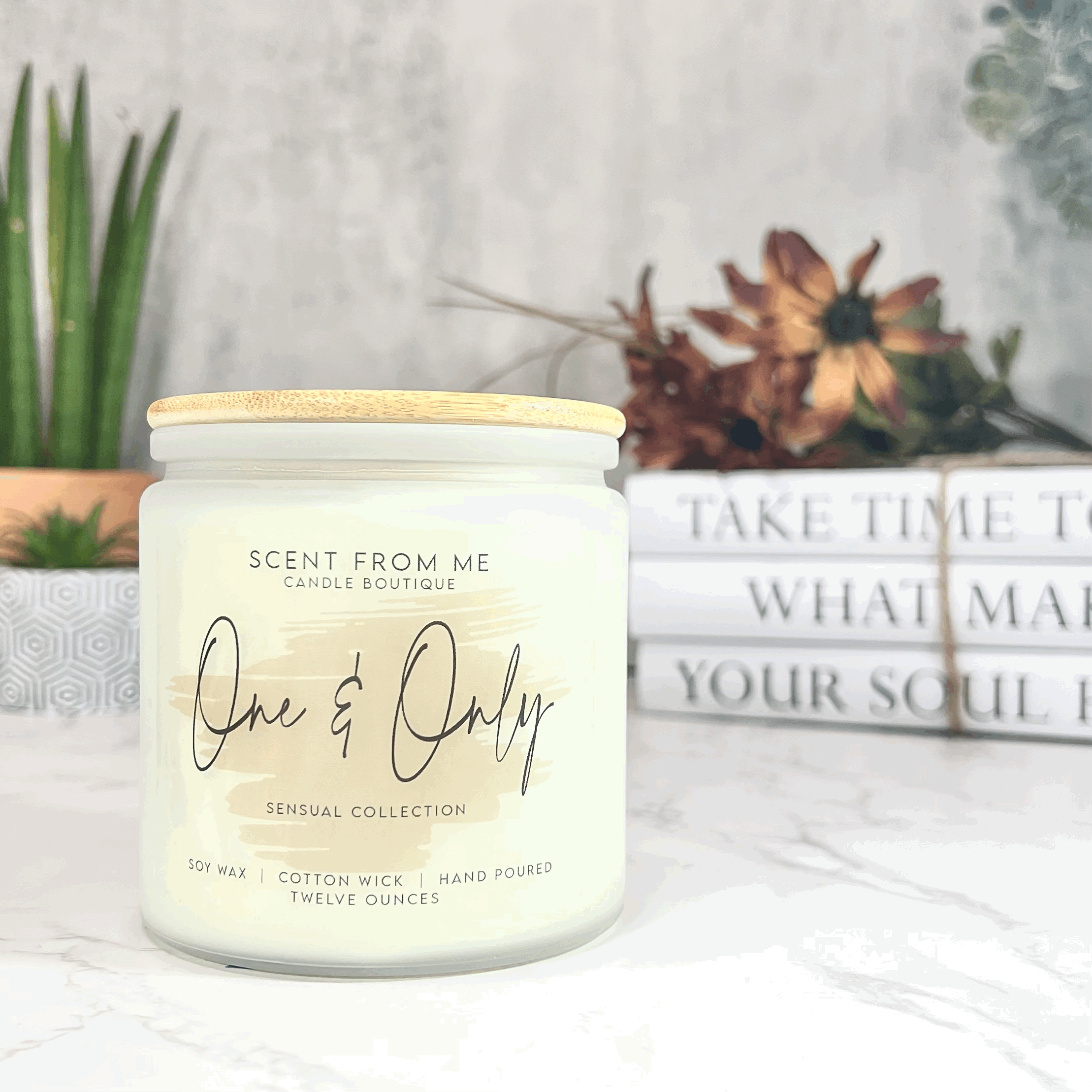 One and Only 12oz Soy Candle