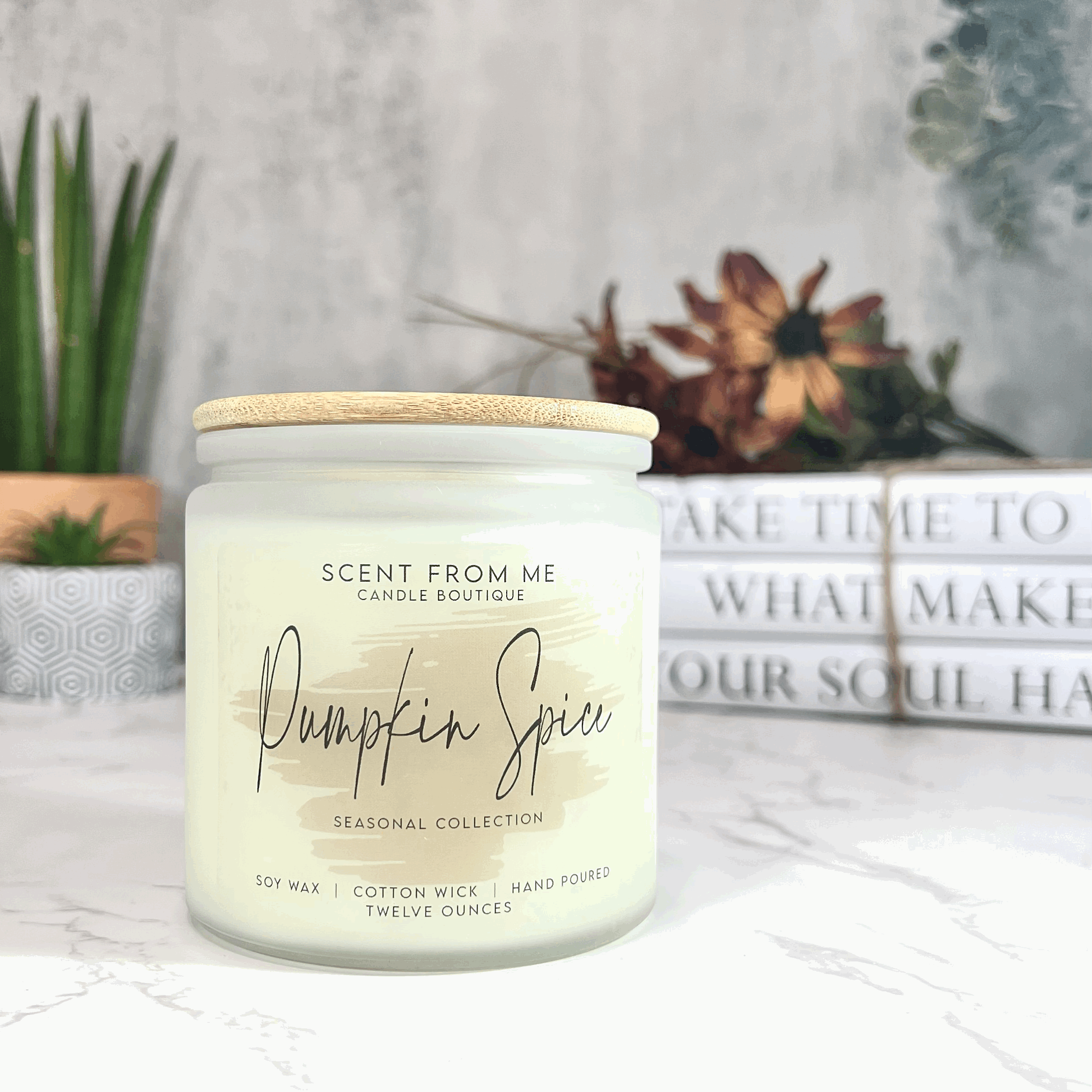Pumpkin Spice 12oz. Soy Candle
