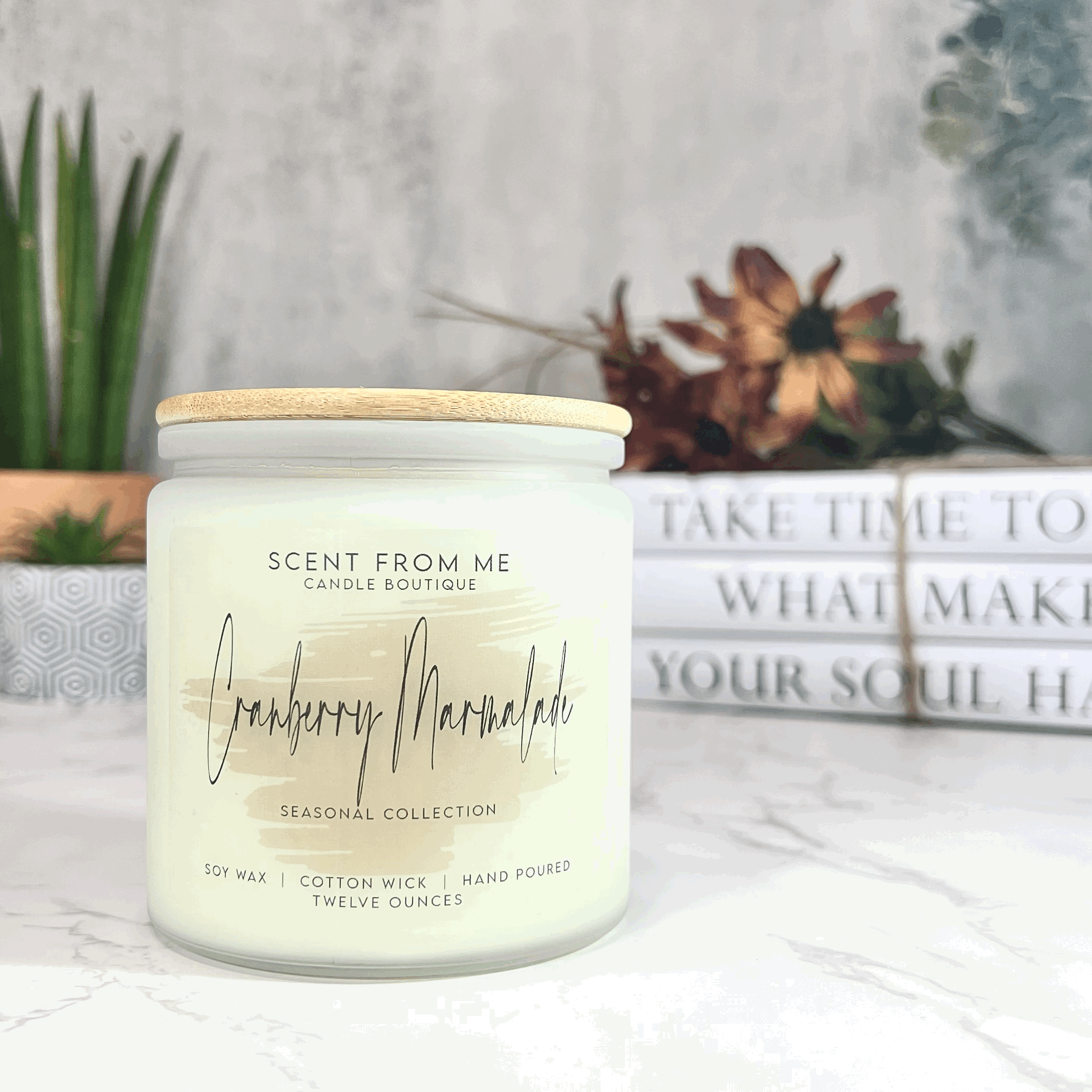 Cranberry Marmalade 12oz. Soy Candle