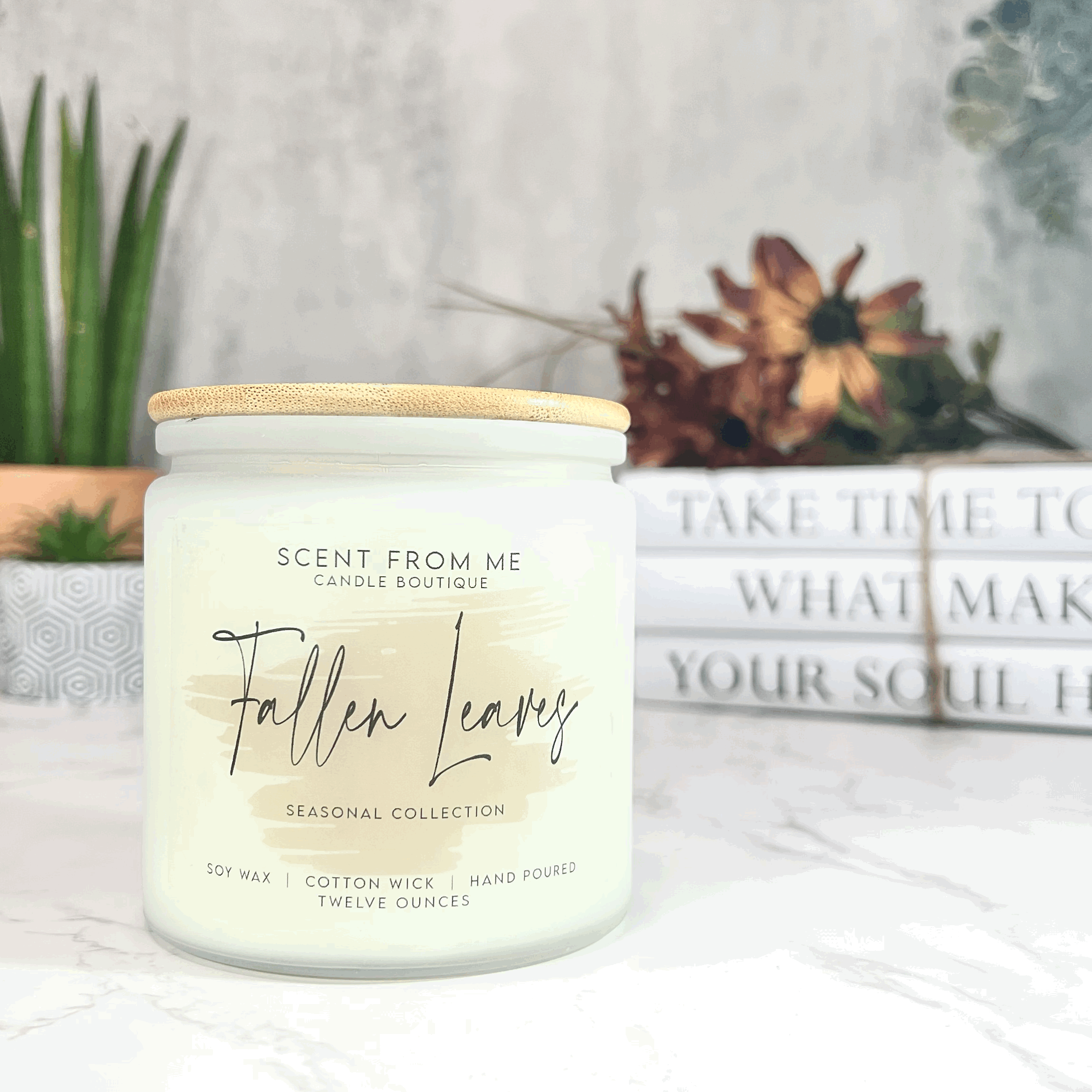 Fallen Leaves 12oz. Soy Candle