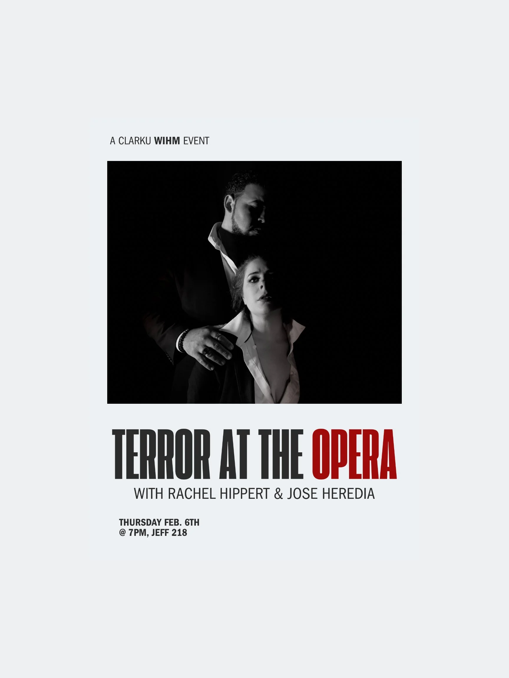 TERROR AT THE OPERA: A CONCERT AND RETROSPECTIVE
