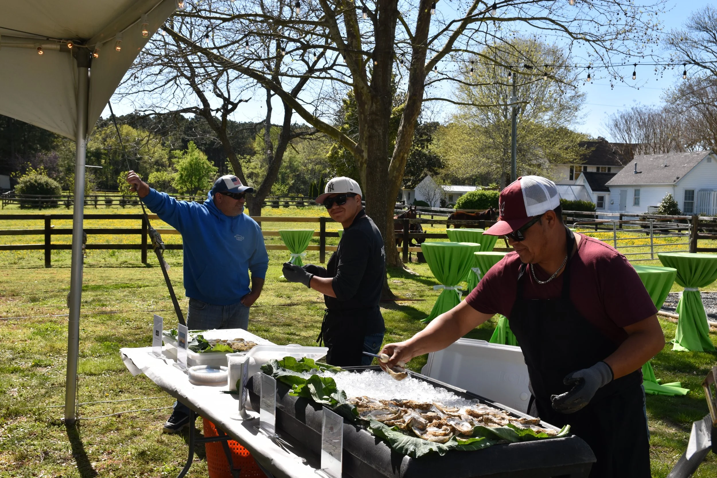 2024 Oyster Roast Dinner at Green Valley Farm